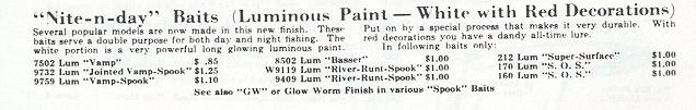 1937 Heddon Catalog Nite-n-day Illustration