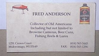 Personalized Hobby Card