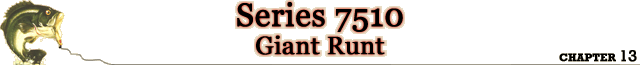 Chapter 13 - Series 7510 - Giant Runt