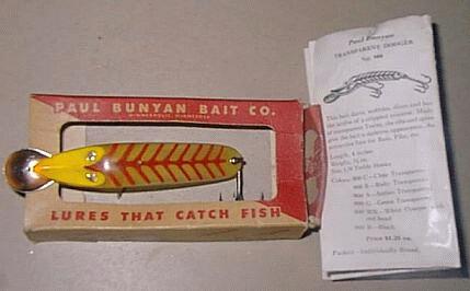 Paul Bunyan Transparent Dodger